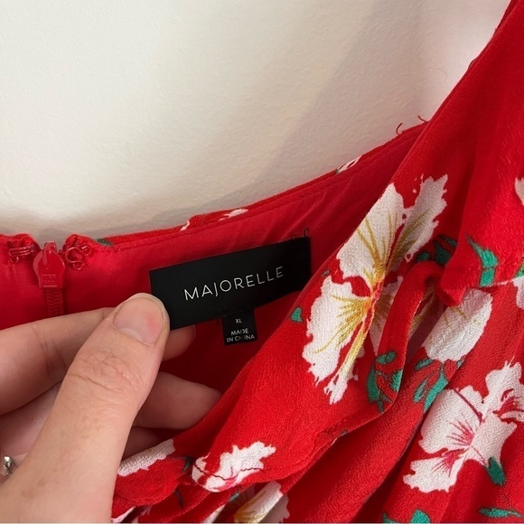 MAJORELLE x REVOLVE Salsa Floral Dress in Fruit Punch - Picture 8 of 10